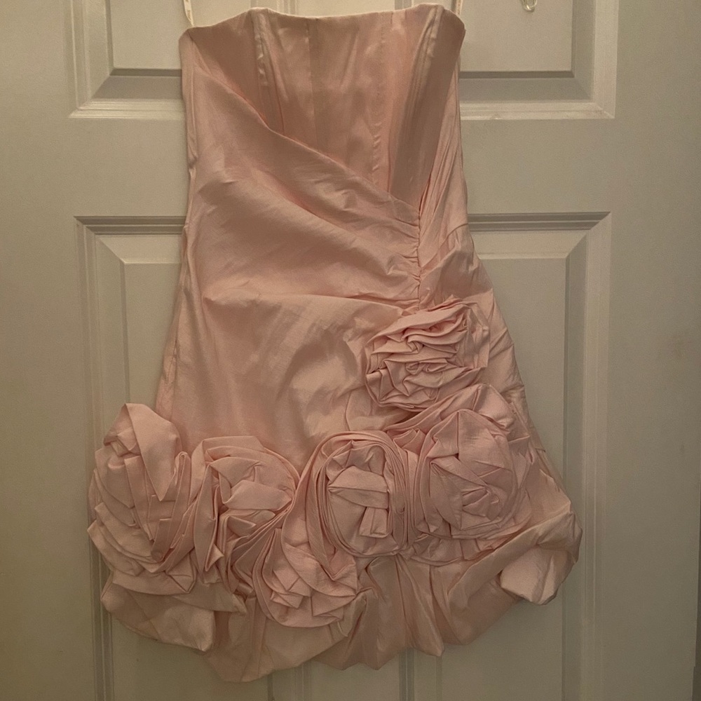 Jessica McClintock Light Pink Cocktail Dress